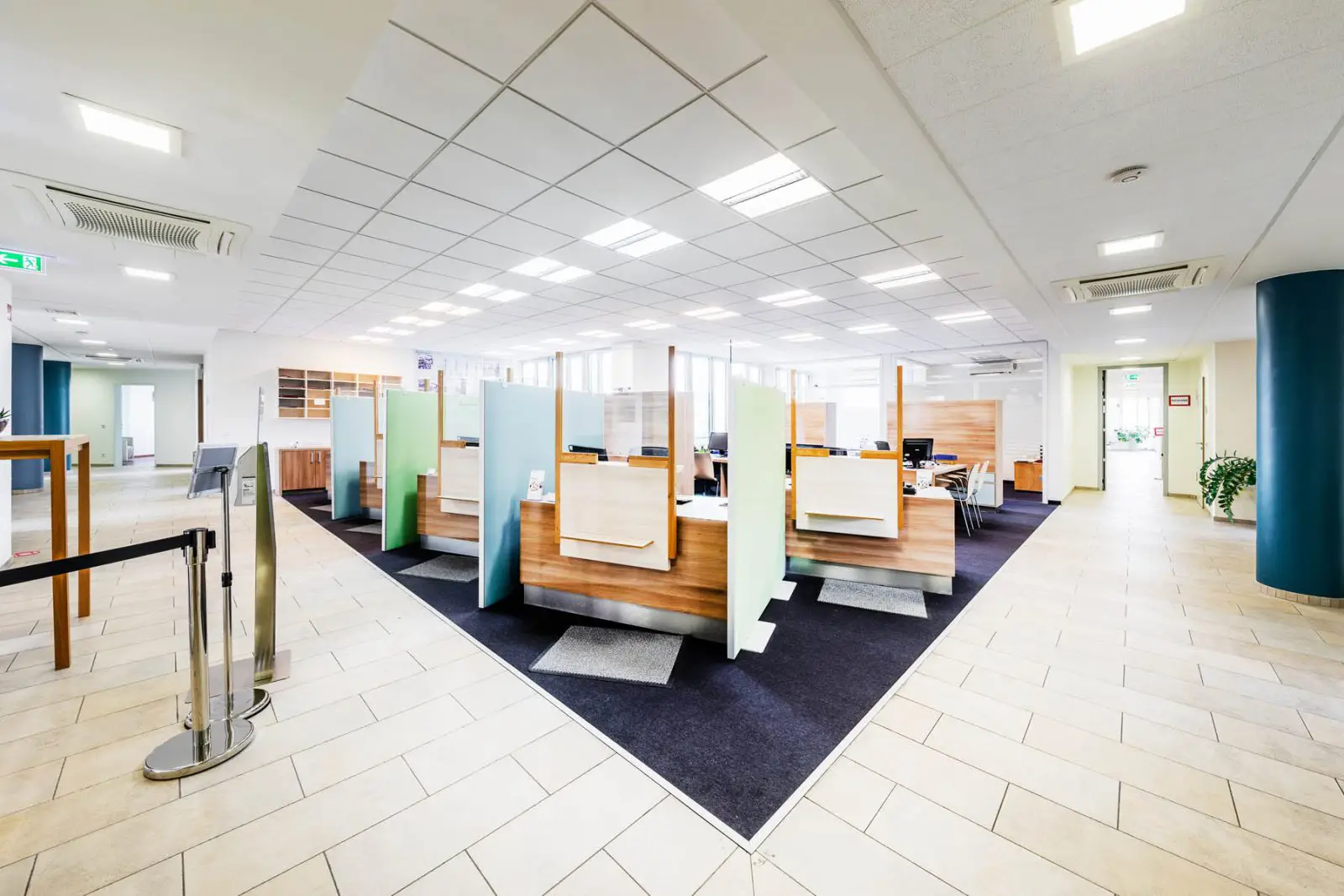 Eingangsbereich des MVZ Portal 10 in Münster
